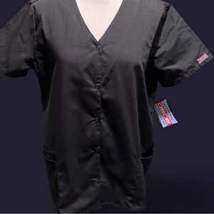 NWT Lg Cherokee Workwear black scrubs 4770
